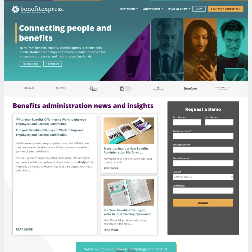 Corporate Website Design by Blue Honu Design