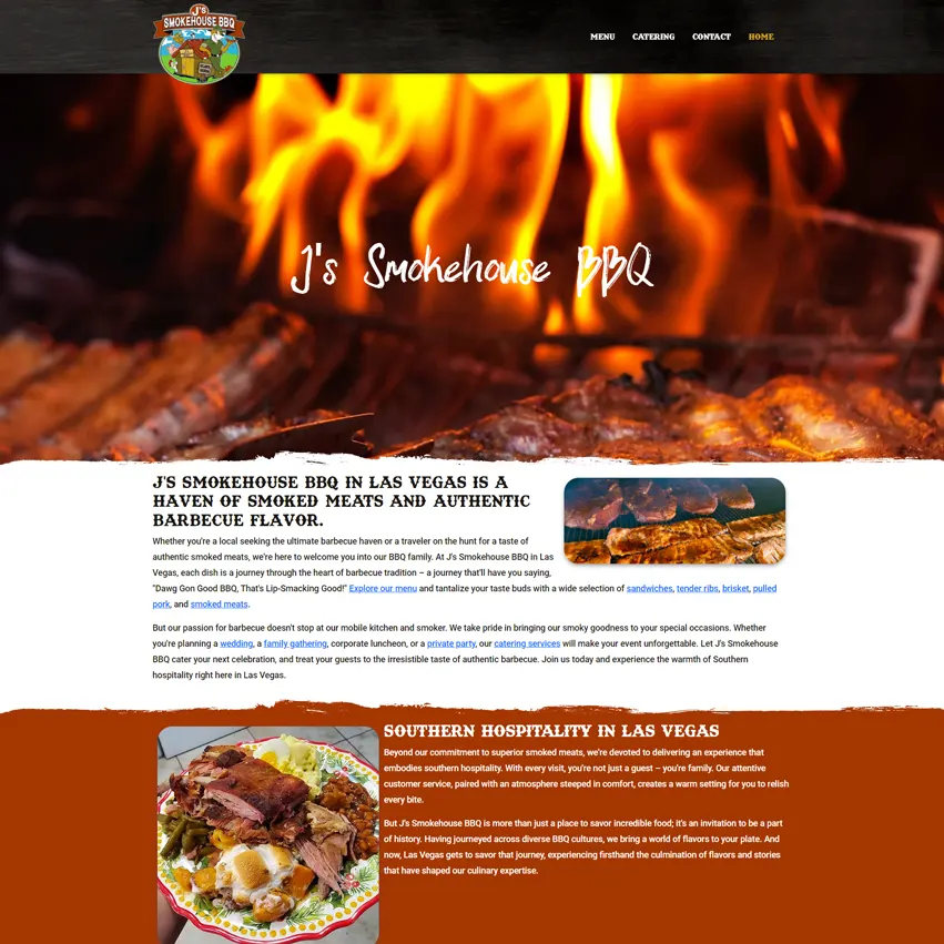Food Truck Website Design by Blue Honu Design