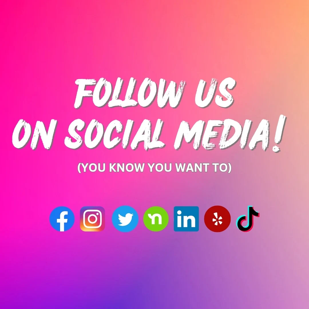 Social Media follow ad