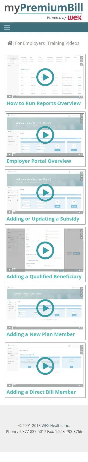 Screenshot 5 of website for My Premium Bill